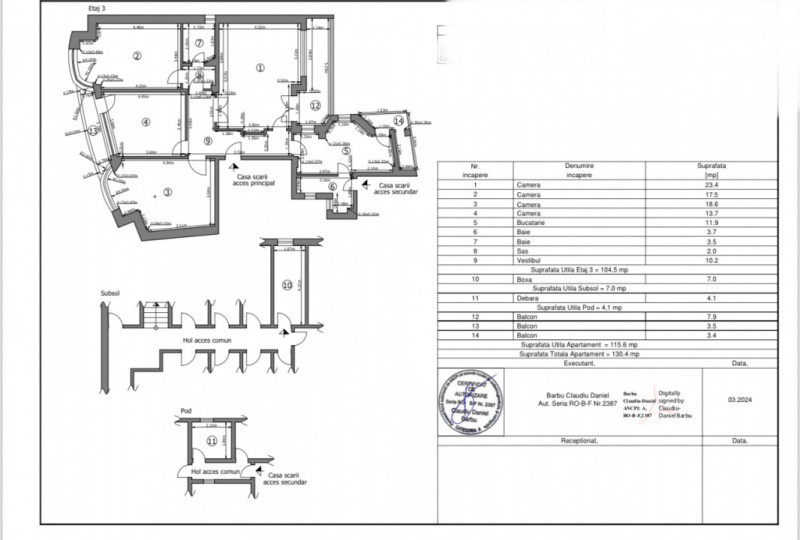 4 camere, un cămin plin de farmec Unirii zona veche