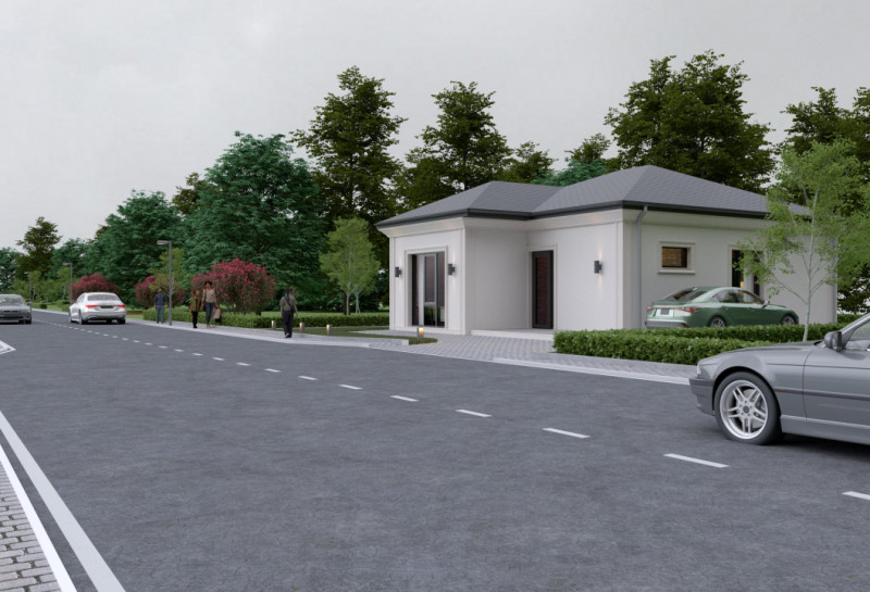 Teren intravilan cu autorizație de construcție – Comuna Berceni, 314 mp