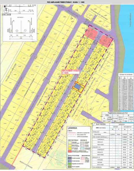 Teren intravilan cu autorizație de construcție – Comuna Berceni, 314 mp