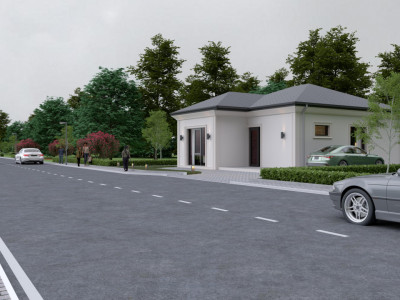 Teren intravilan cu autorizație de construcție – Comuna Berceni, 314 mp