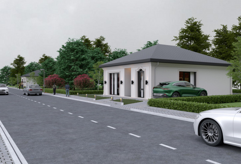 Teren intravilan cu autorizație de construcție – Comuna Berceni, 303 mp