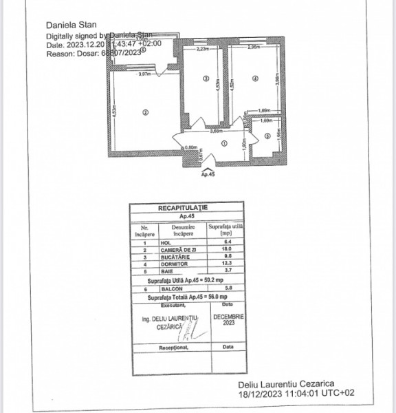 Apartament spațios cu 2 camere – mobilat și utilat, aproape de Parcul Carol 