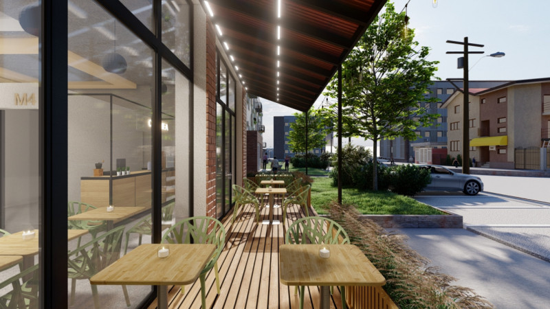 Spațiu comercial de închiriat – 145 mp utili | Str. Frăției nr. 7, Ploiești 