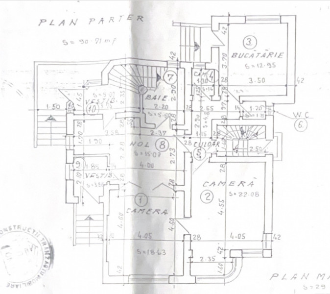 Ultracentral Ploiești – parter de vilă cu șarmul anilor ’50