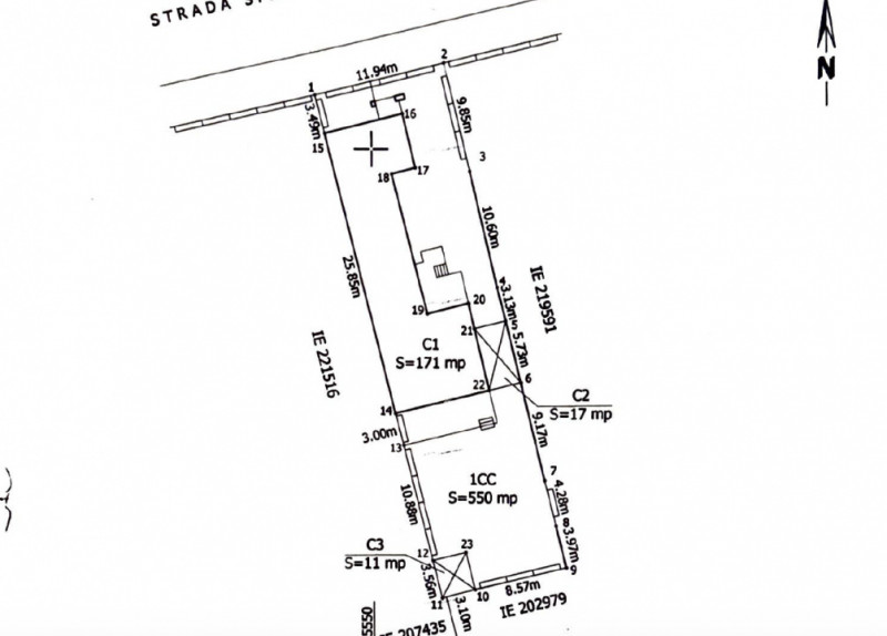Vilă cu 3 apartamente independente si gradină mare în Cotroceni