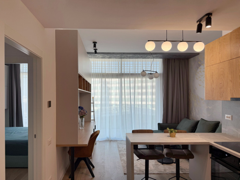 Apartament modern  vedere panoramică complex Up-Site – Floreasca Promenada Mall