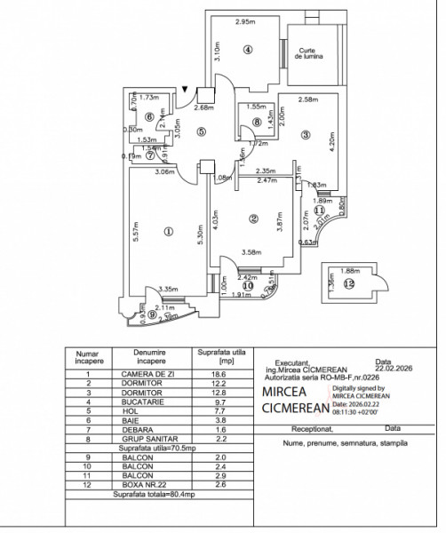 3 camere Piața Unirii | vedere deschisă către Dâmbovița | 2 băi | 3 balcoane