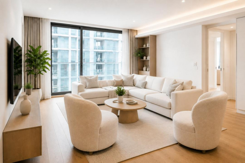 APARTAMENT CU 4 CAMERE ÎNTR-UN COMPLEX REZIDENȚIAL DE EXCEPȚIE - BĂNEASA