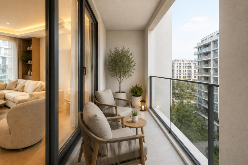 APARTAMENT CU 4 CAMERE ÎNTR-UN COMPLEX REZIDENȚIAL DE EXCEPȚIE - BĂNEASA