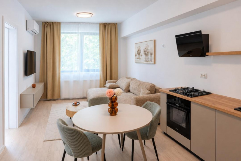 Apartament 2 camere, living cu bucătărie deschisă, str. Frăției nr. 7, Ploiești