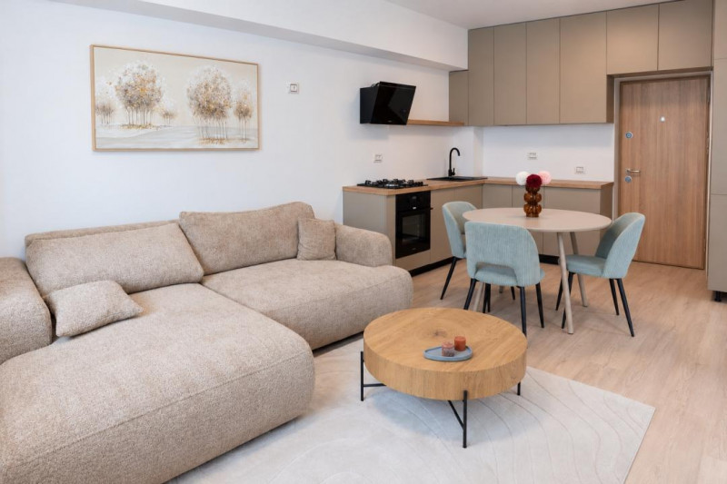 Apartament 2 camere, living cu bucătărie deschisă, str. Frăției nr. 7, Ploiești