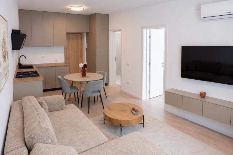 Apartament 2 camere, living cu bucătărie deschisă, str. Frăției nr. 7, Ploiești