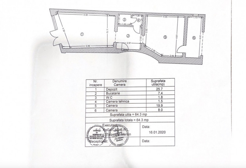 Cișmigiu - clădire cu 8 apartamente și spații comerciale - ideal investiție